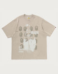 SPRAY PRINT MULTI LOGO RELAXED FIT TEE MENS