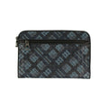 Blue Leather Urbandoc In Tartan Dots Document Case