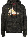 Mostly Heard Rarely Seen 8-Bit Sail-print cotton hoodie
