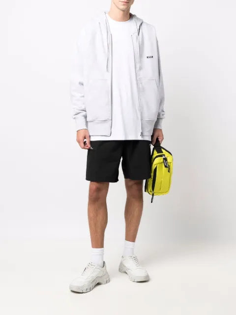 MSGM logo-print drawstring hoodie
