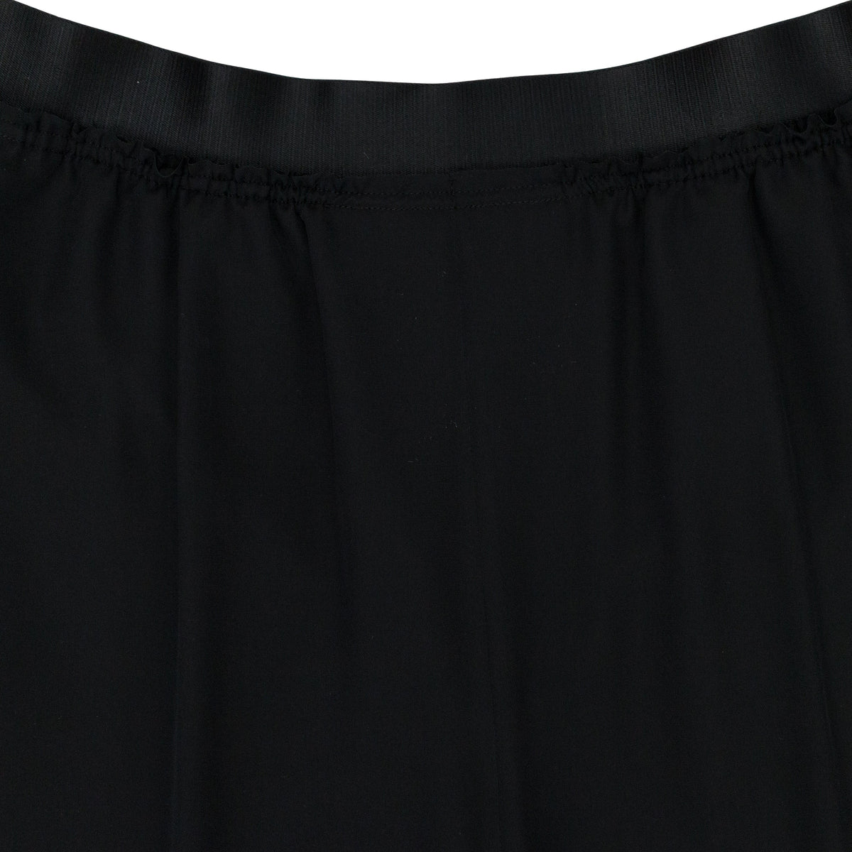 BLACK MESH LAYERED PANTS