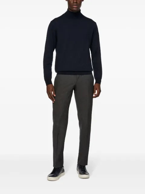 Boggi Milano merino-wool roll-neck sweater
