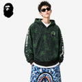 BAPE Snake Camo Shark Zip Hoodie