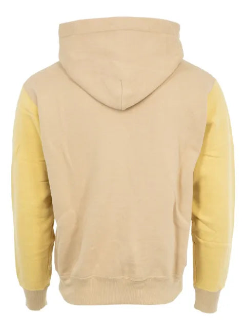 Human Made logo-print colour-block hoodie