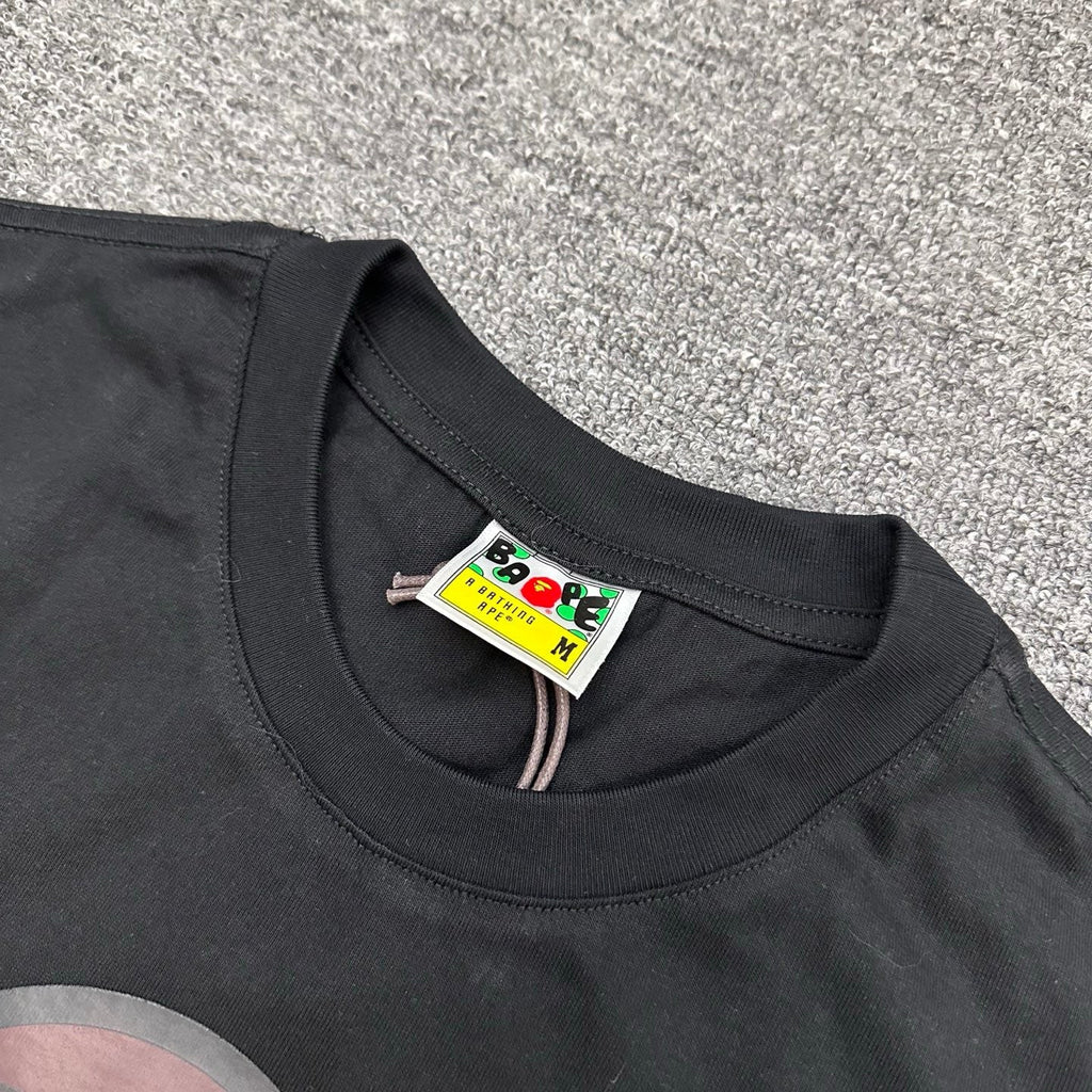 BAPE FW24 Baby Milo on Ape Head T-Shirt — White / Black