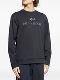 Paul & Shark shark-logo cotton sweatshirt