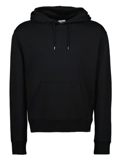 Courrèges embroidered-logo hoodie