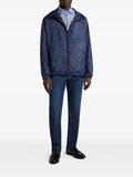 ETRO floral paisley-pattern windbreaker jacket