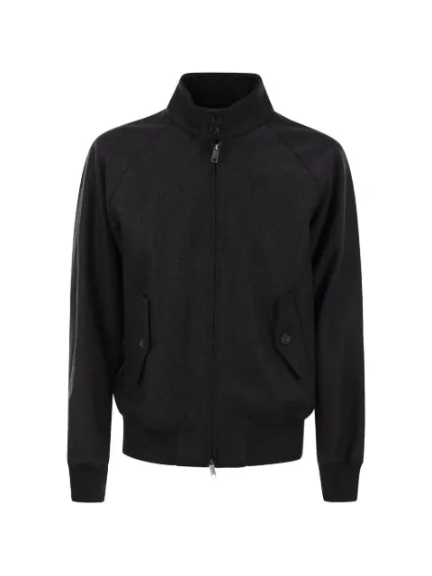 Baracuta G9 Melton zip bomber jacket