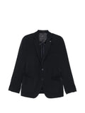 Karl Lagerfeld single-breasted notch-lapel blazer