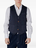 GIANNI LUPO button-up waistcoat
