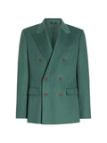 Dolce & Gabbana Sicilia light double-breasted cashmere jacket