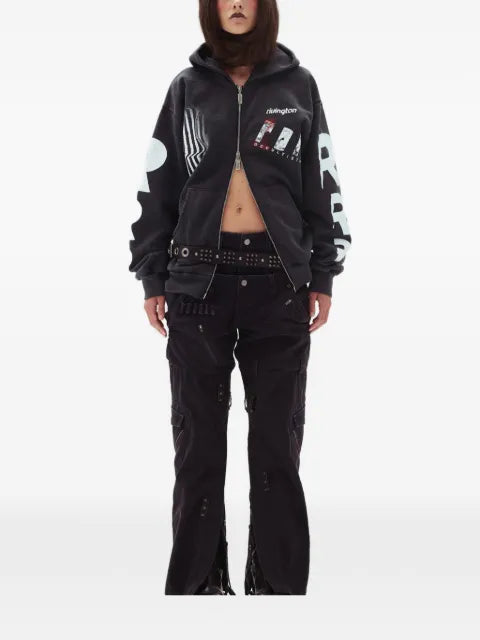 RRR123 Apocrypha Pious graphic-print hoodie