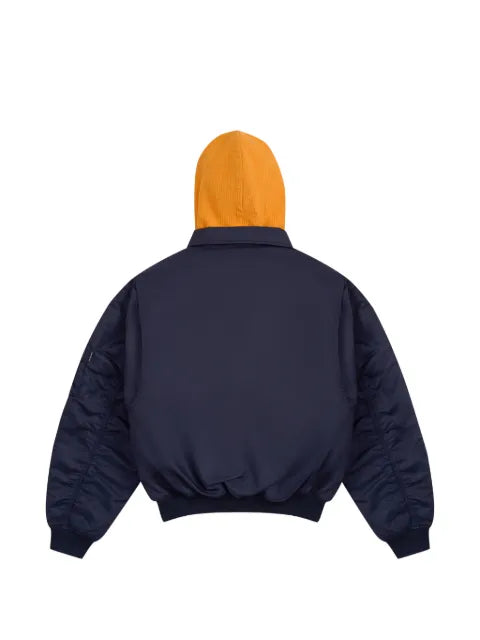 GOSHA RUBCHINSKIY padded hooded bomber jacket