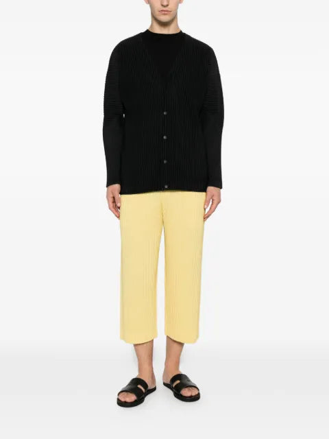 Homme Plissé Issey Miyake jacket with V-neck