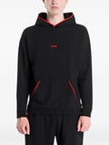 HUGO logo-print pouch-pocket hoodie