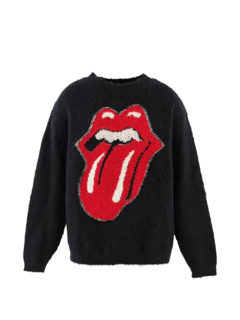 SAINT MXXXXXX x The Rolling Stones crew-neck sweater