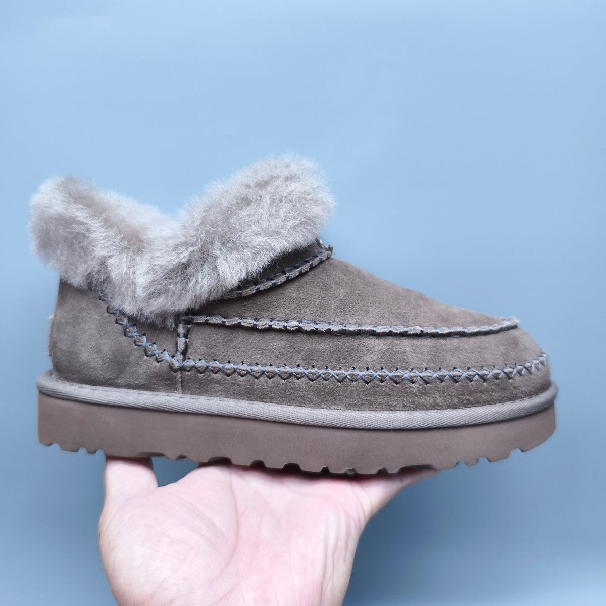 Antelope Brown Suede Woven Streetwear Shoes — New Arrival | In Stock