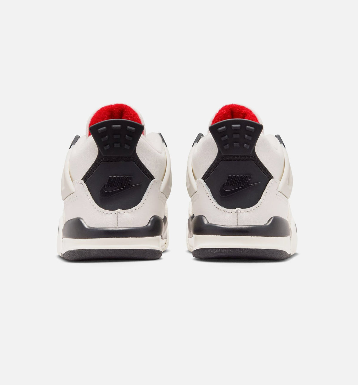 Air Jordan 4 Retro Flight Club – Infant/Toddler Lifestyle Shoe in Sail/Black/University Red