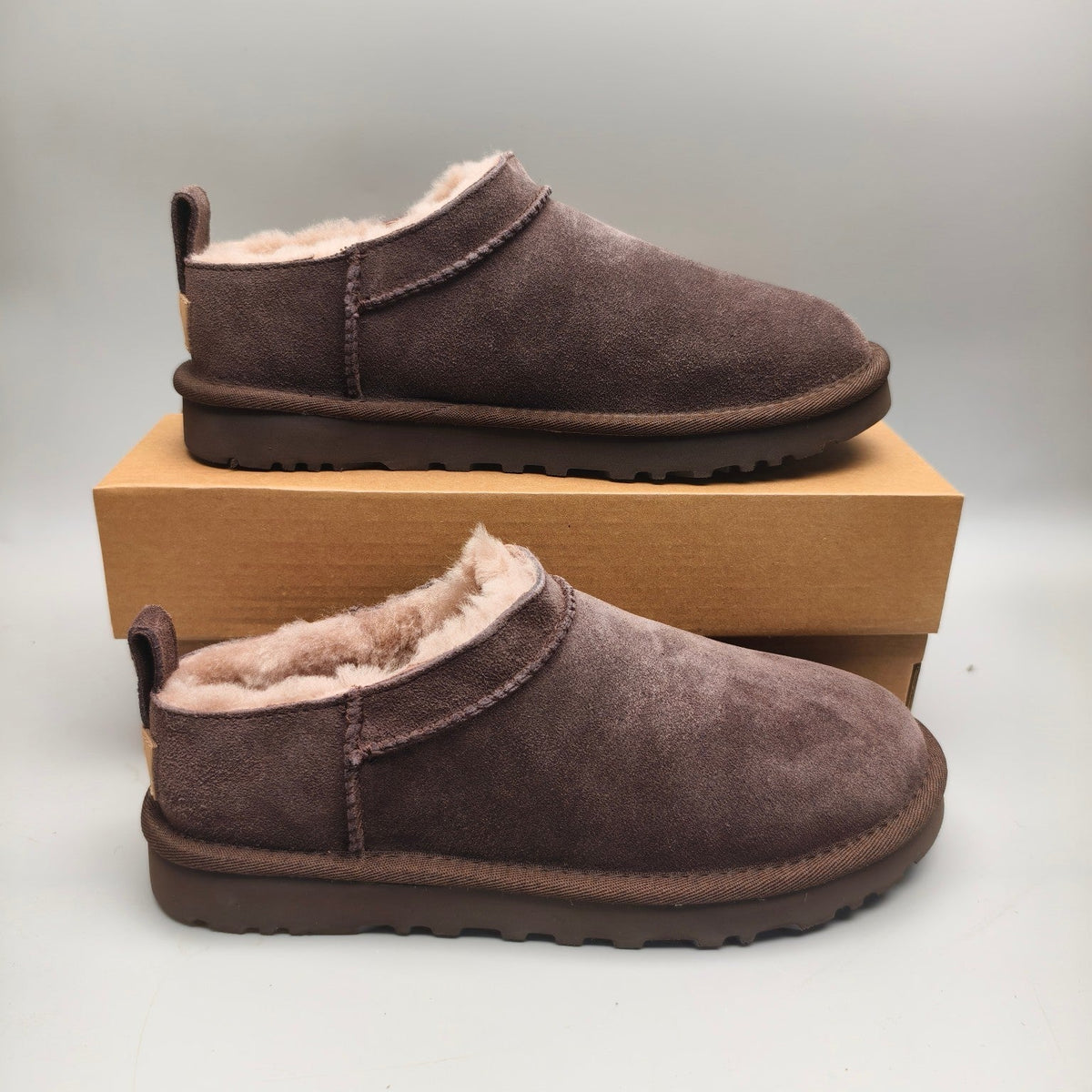 Chocolate Women’s Classic Slip-On Shoes — New Arrival | In Stock