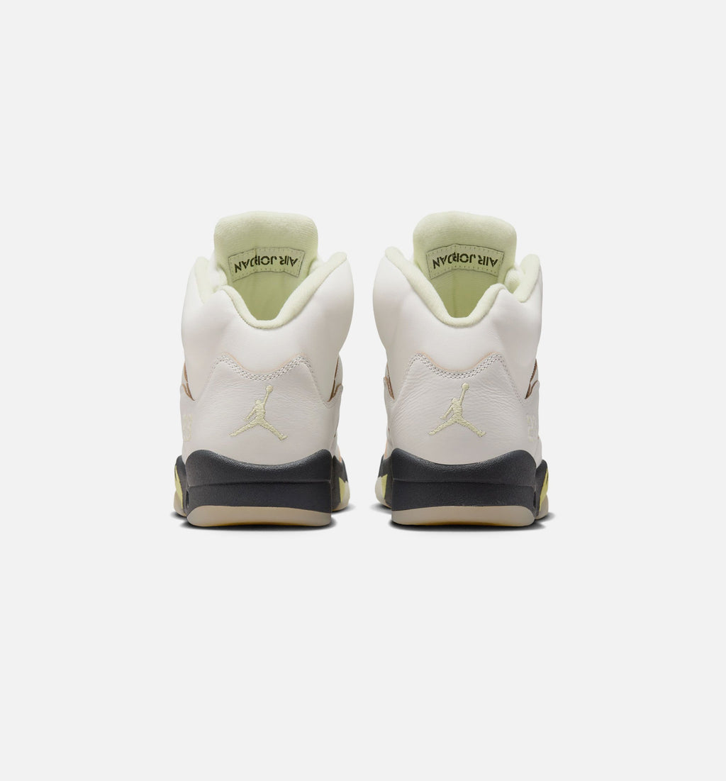 Air Jordan 5 Retro “Luminous Green and Sail” Women's Lifestyle Shoes