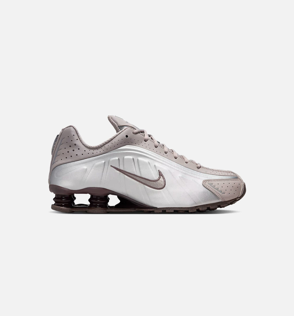 Shox R4 Men's Lifestyle Shoes - Cave Stone/College Grey/Baroque Brown/Cave Stone
