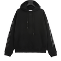 Tape Stripe Zip Hoodie