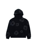 Denim Tears Cotton Wreath Hooded Sweatshirt Black Monochrome