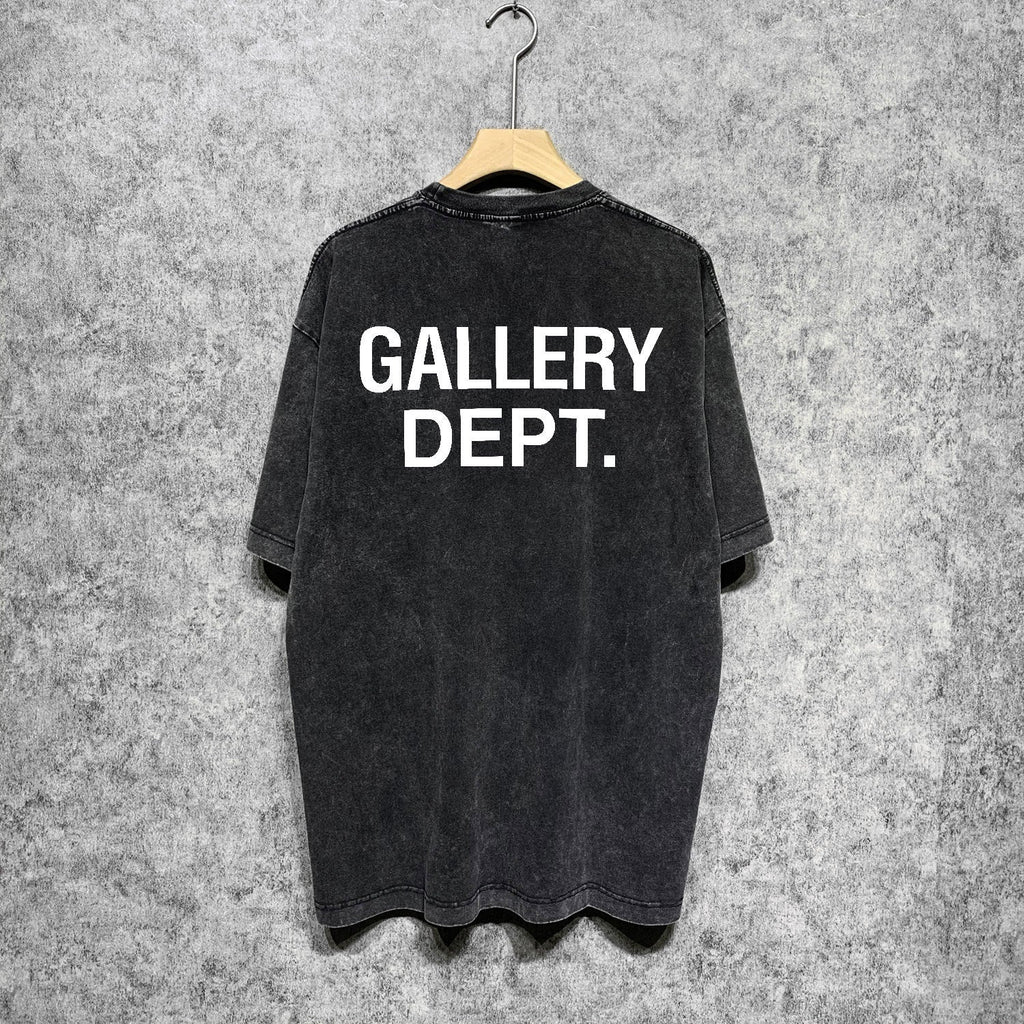 Gallery Dept T Shirts Tee Shirt Washed and Worn Short Sleeve T-shirt Blouse
