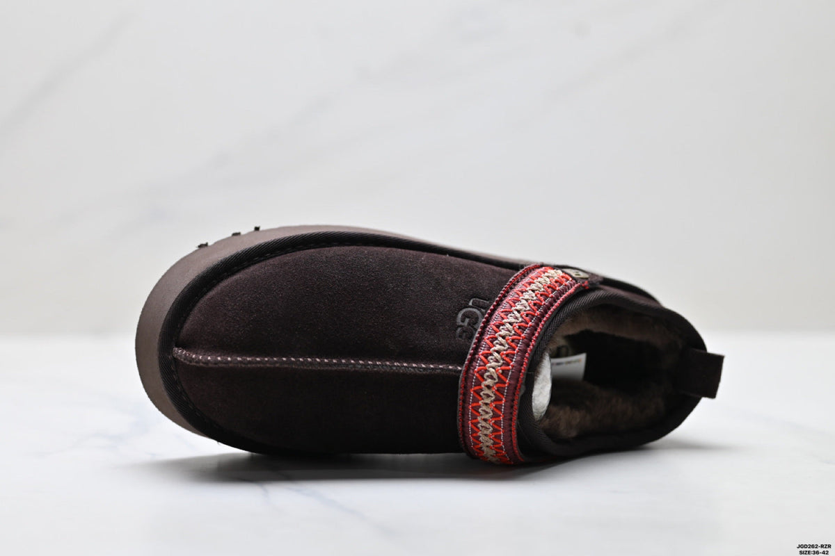 UGG Tazz Shearling Platform Slip-Ons