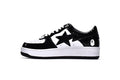 A Bathing Ape Bape Sta Low Black White 1I70-291-001/1I70-191-002