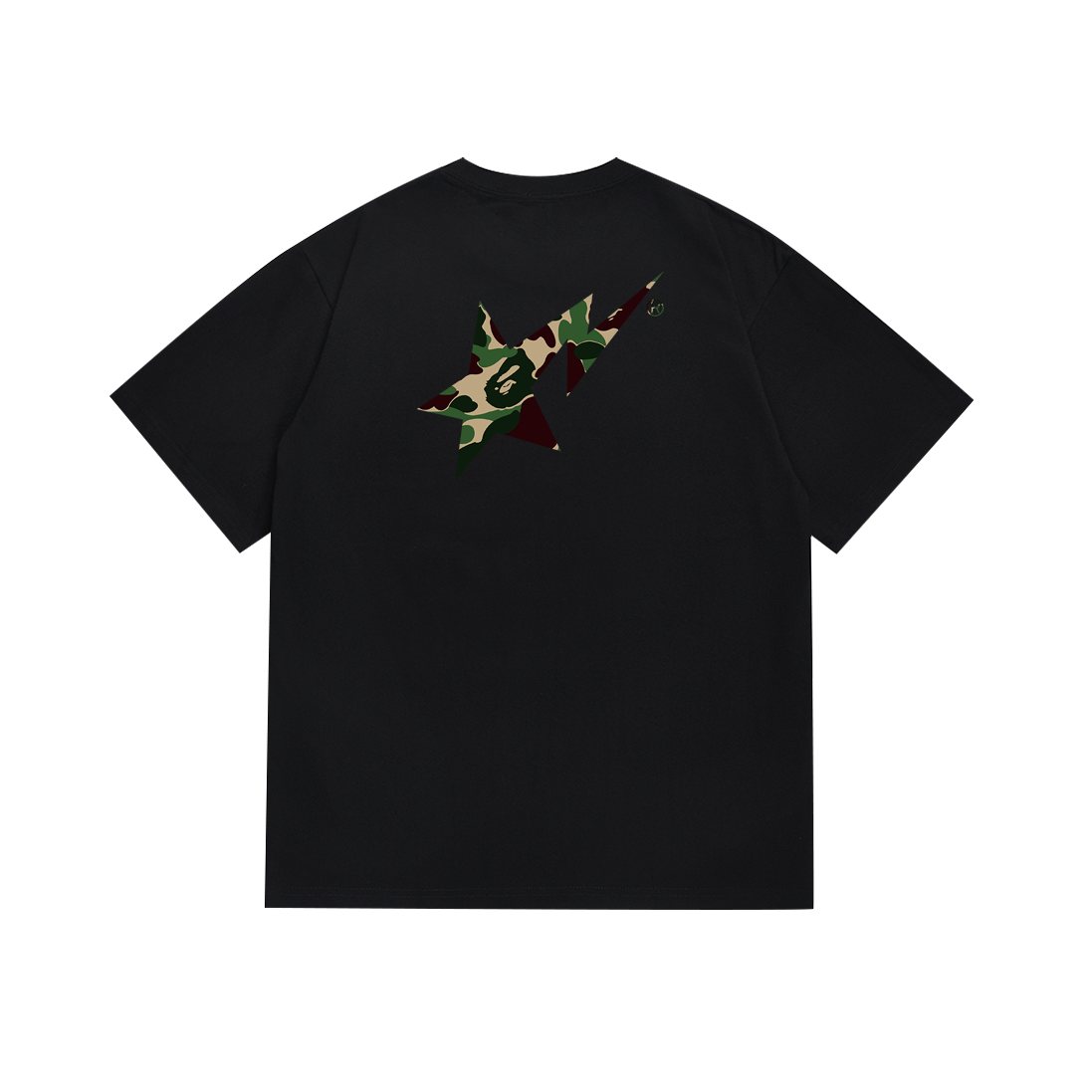 BAPE Green Camo Star Graphic T-Shirt