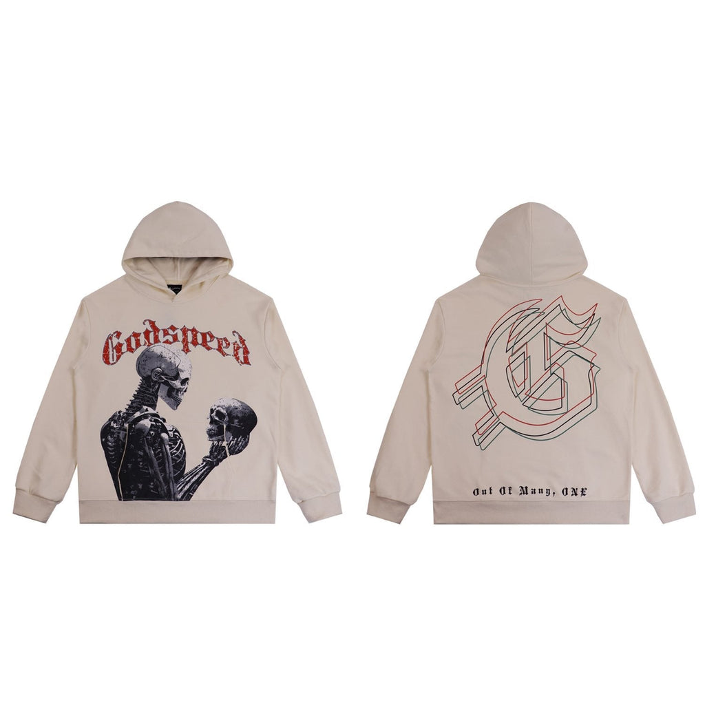 Godspeed Guitar Skeleton Graphic Hoodie