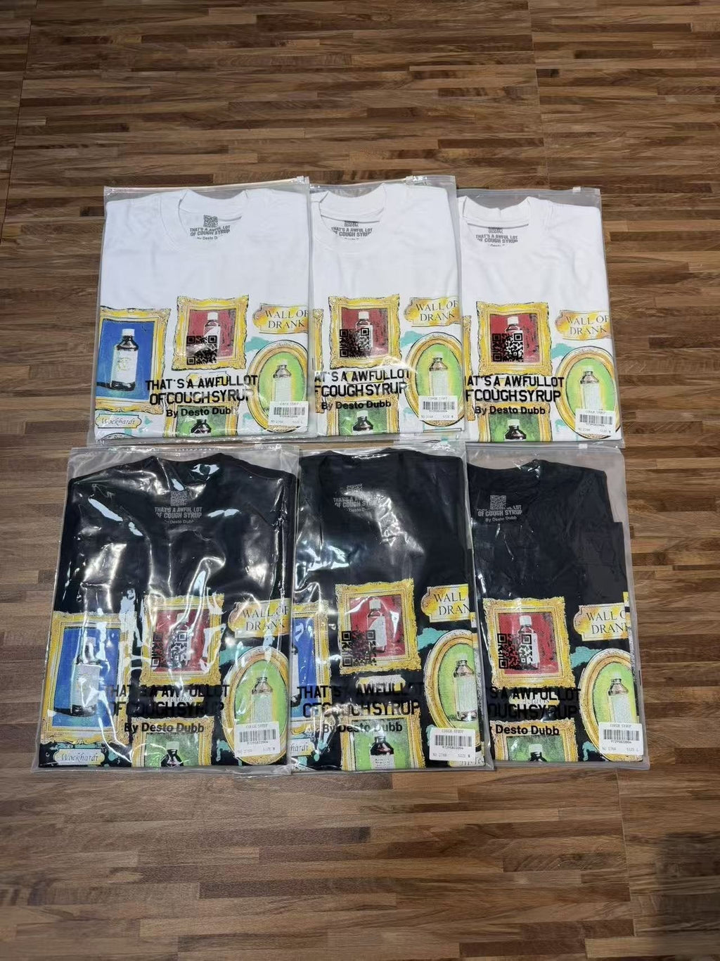 THAT'S A AWFUL LOT OF COUGH SYRUP Bottle Graphic T-Shirt