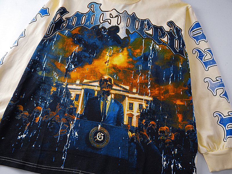 Godspeed Out of Many One Graphic Long-Sleeve T-Shirt