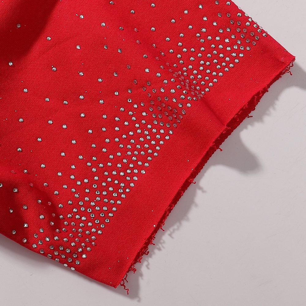 BKYS Revival Money Race Rhinestone Cropped Short-Sleeve T-Shirt