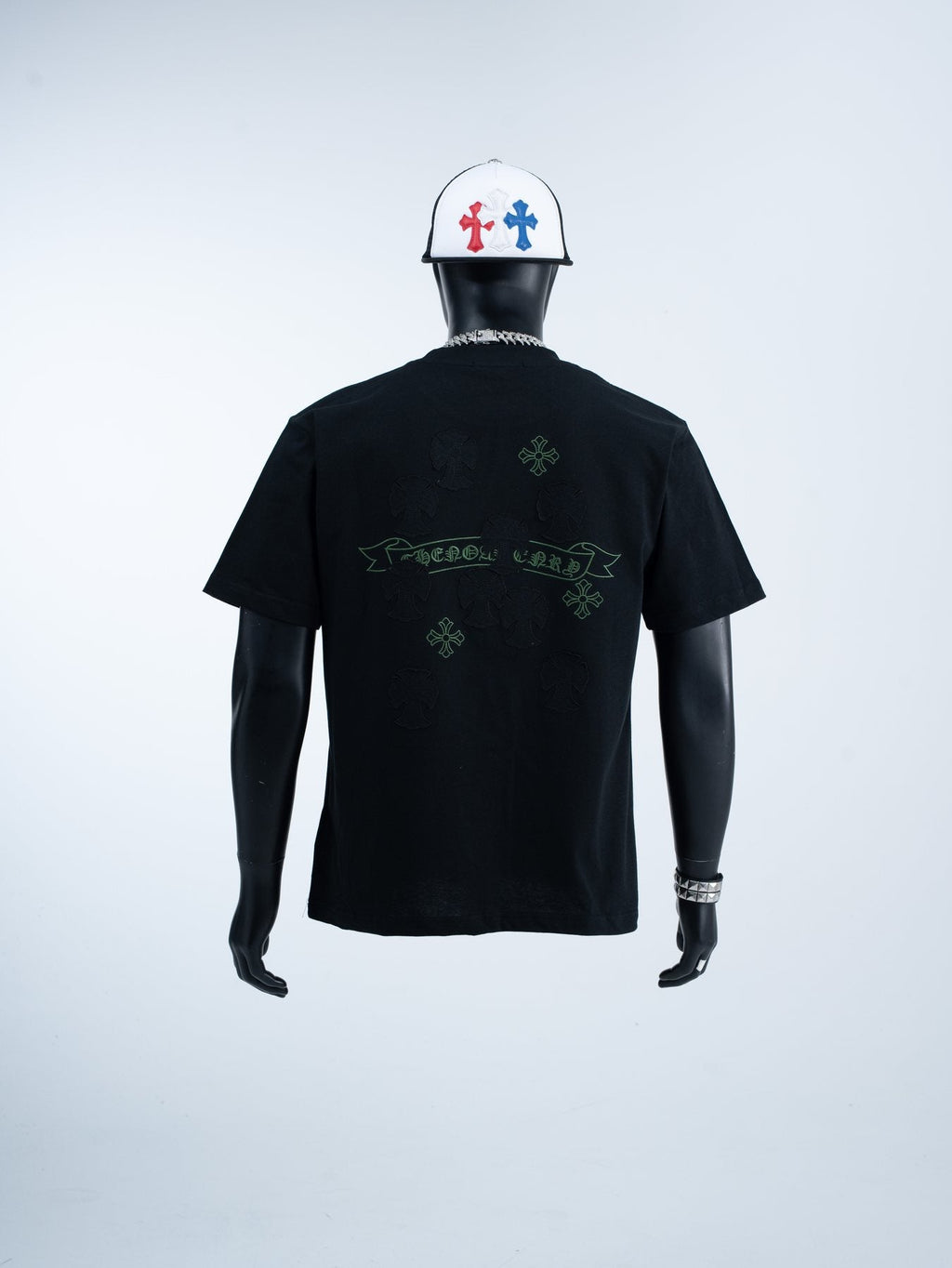 Chrome Hearts Cross Banner Graphic T-Shirt