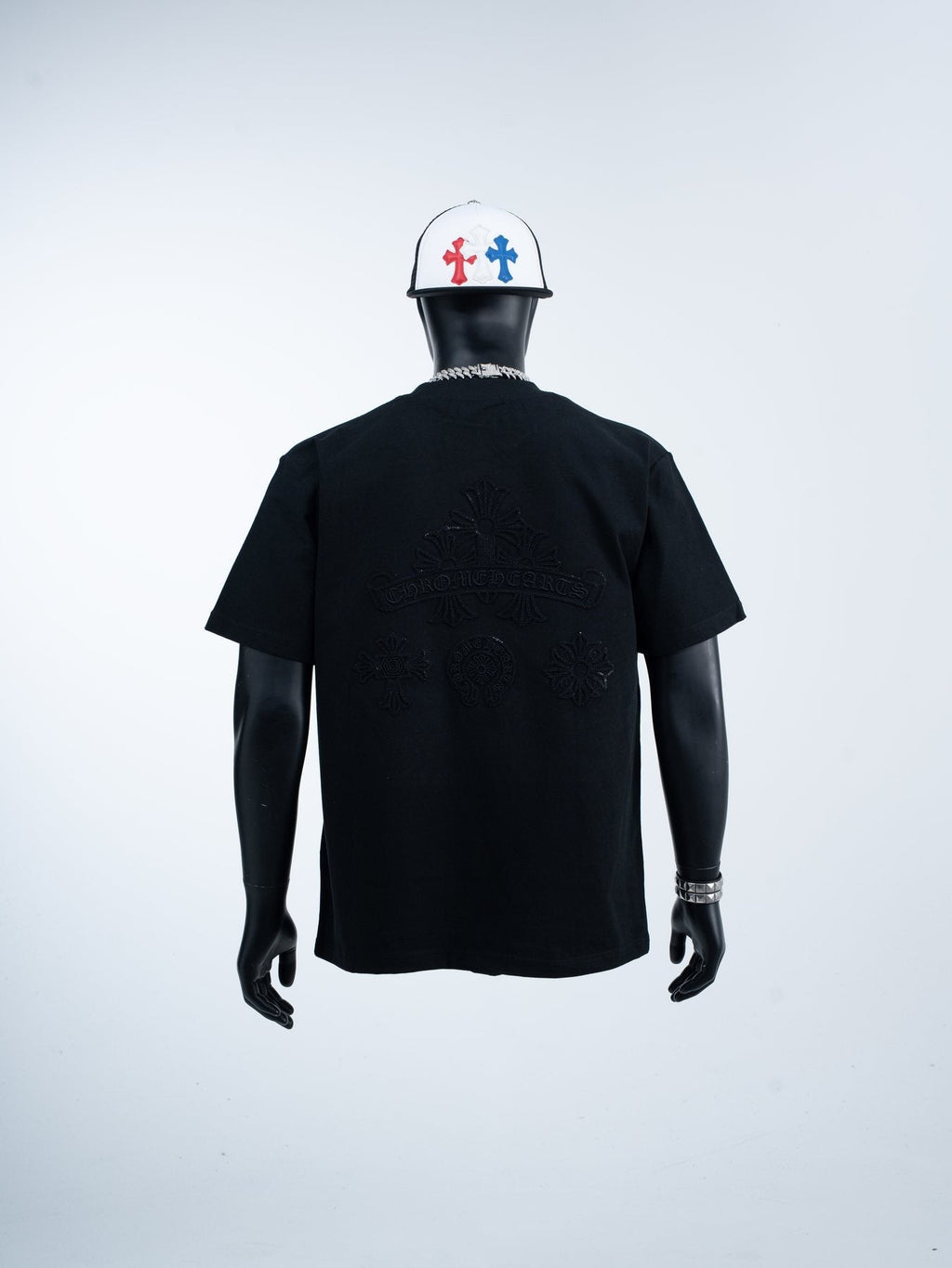 Chrome Hearts Tonal Cross Graphic T-Shirt