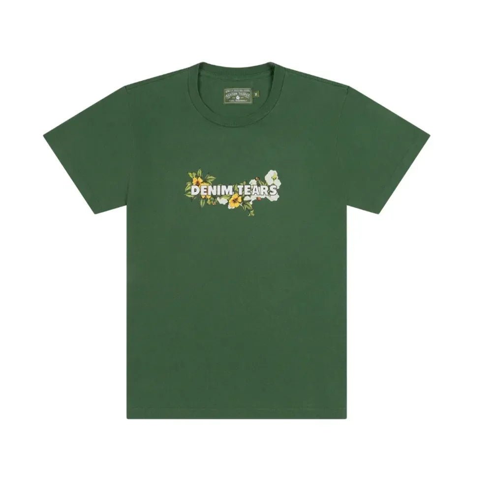 Denim Tears Logo Tee Green