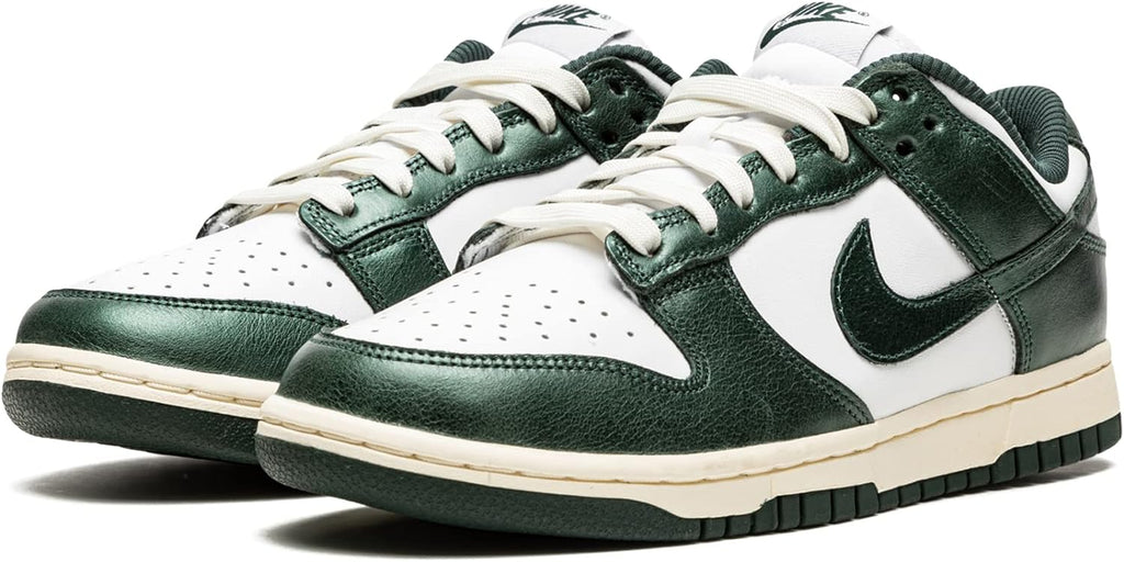 Women's Nike Dunk Low White/Pro Green-Coconut Milk (DQ8580 100)