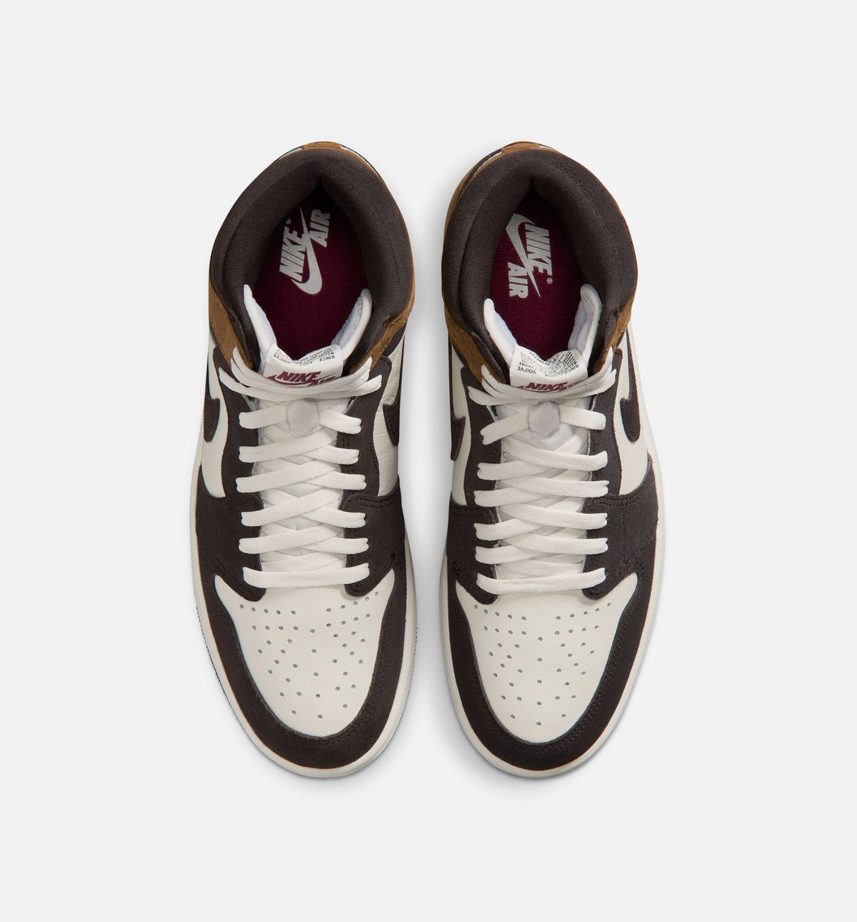 Air Jordan 1 Retro High OG Love Letter Men's Lifestyle Shoes - Shadow Brown
