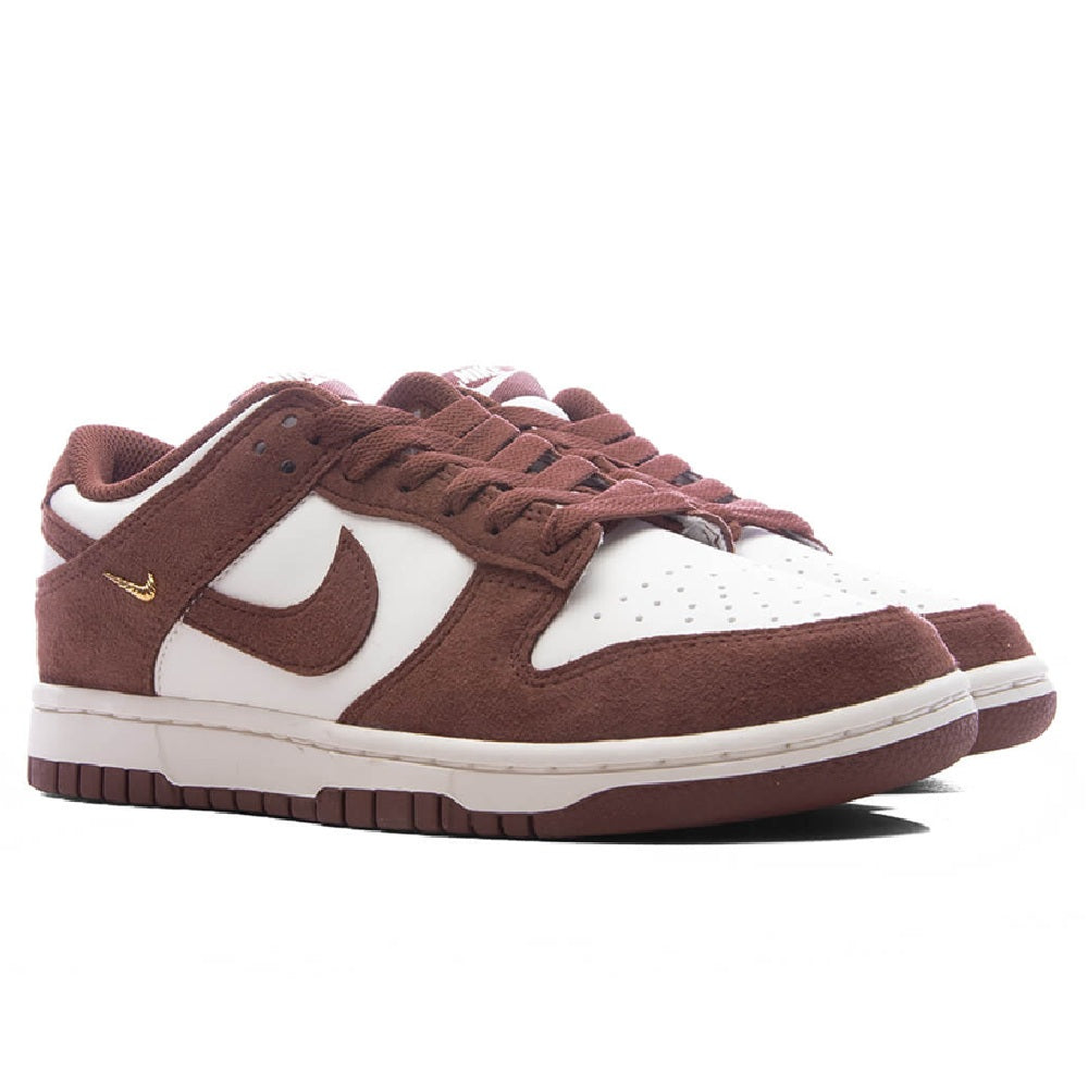 Women's Nike Dunk Low Sail/Red Sepia-Metallic Gold (IB4417 104)