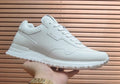 Louis Vuitton White Perforated Low-Top Sneakers