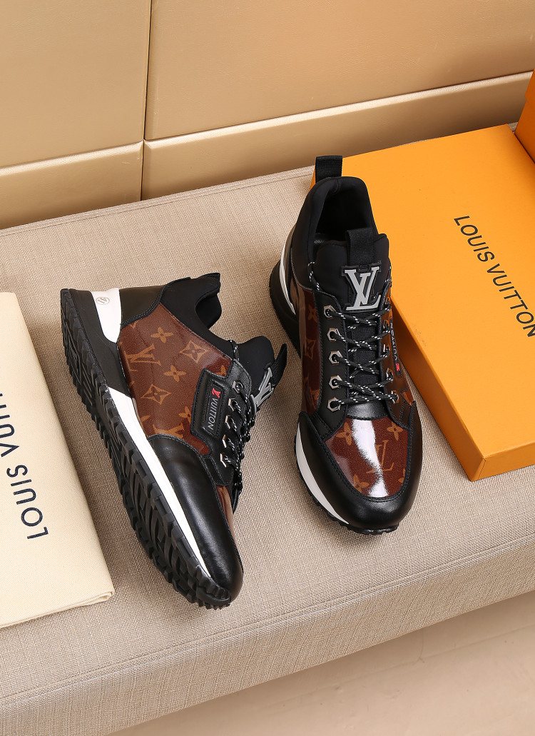 Louis Vuitton Monogram High-Top Sneakers