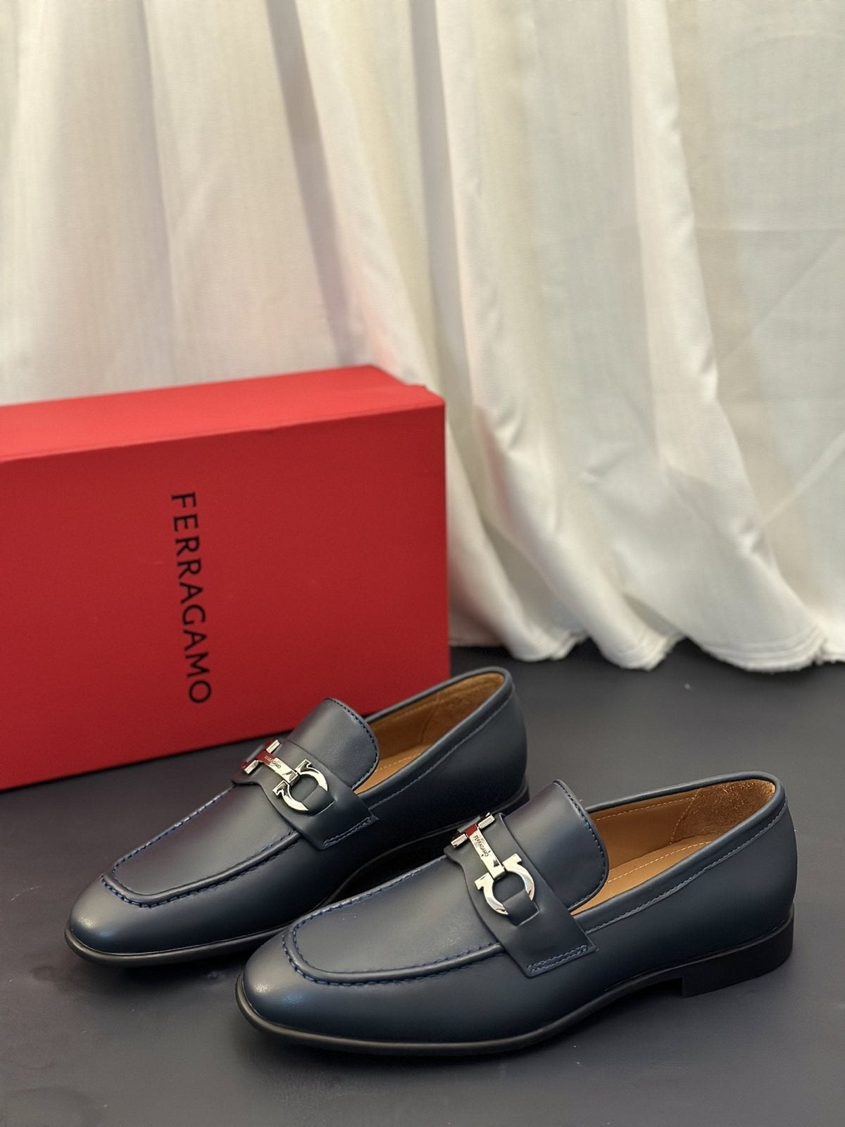 Ferragamo Metal-Bit Loafers