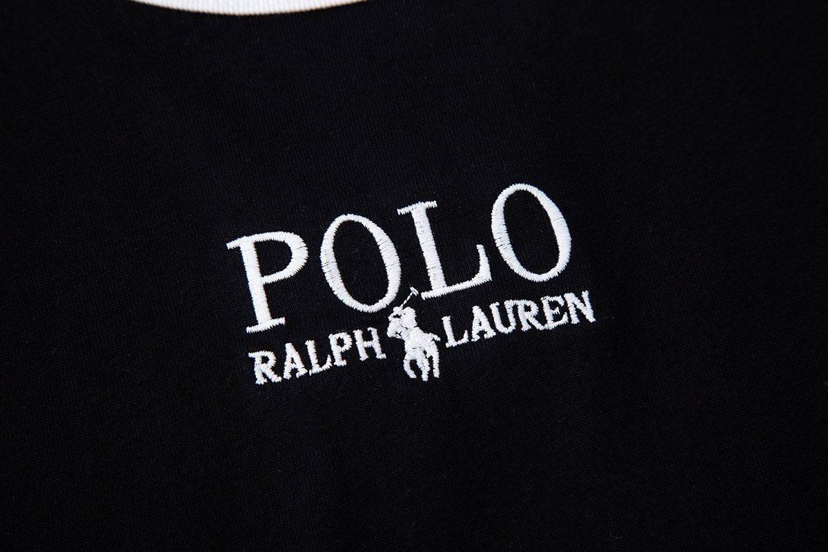 Ralph Lauren Contrast-Trim Logo T-Shirt